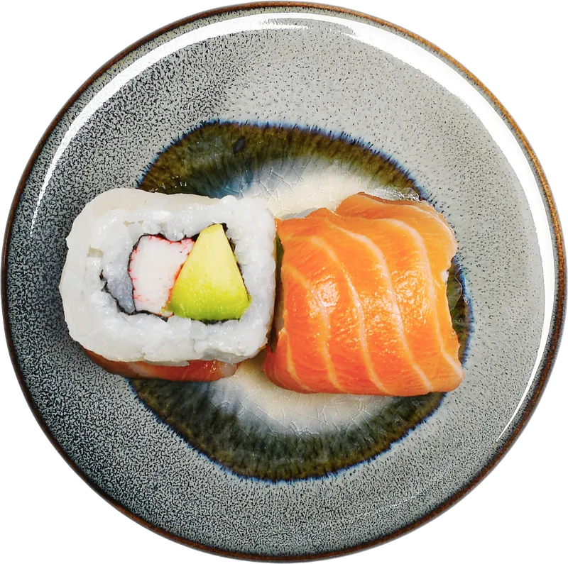 Rainbow Roll von Sashimi Sushi